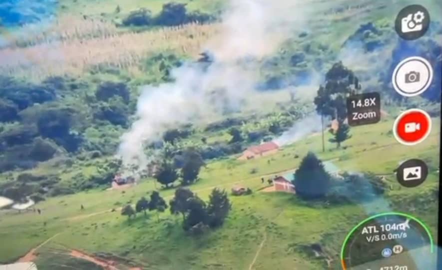 Sud-Kivu : l’armée dénonce l’incendie de plusieurs habitations par l’AFC/M23 vers Fizi – Uvira
