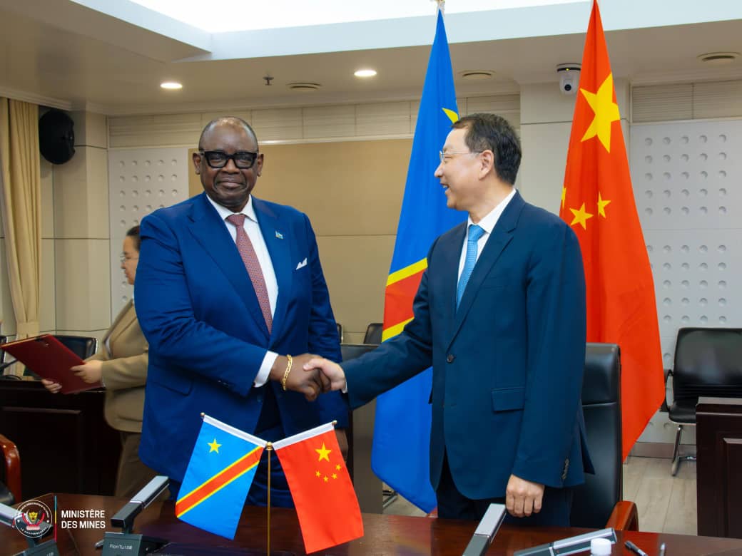 RDC-Chine : signature d’un Mémorandum pour renforcer la coopération géologique et la valorisation des ressources minières