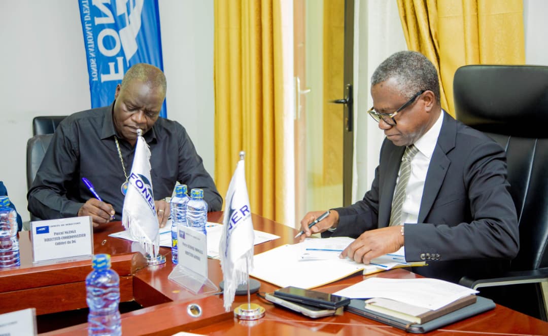 RDC : le FONER signe les contrats de performance 2026 pour renforcer la transparence et l’entretien routier