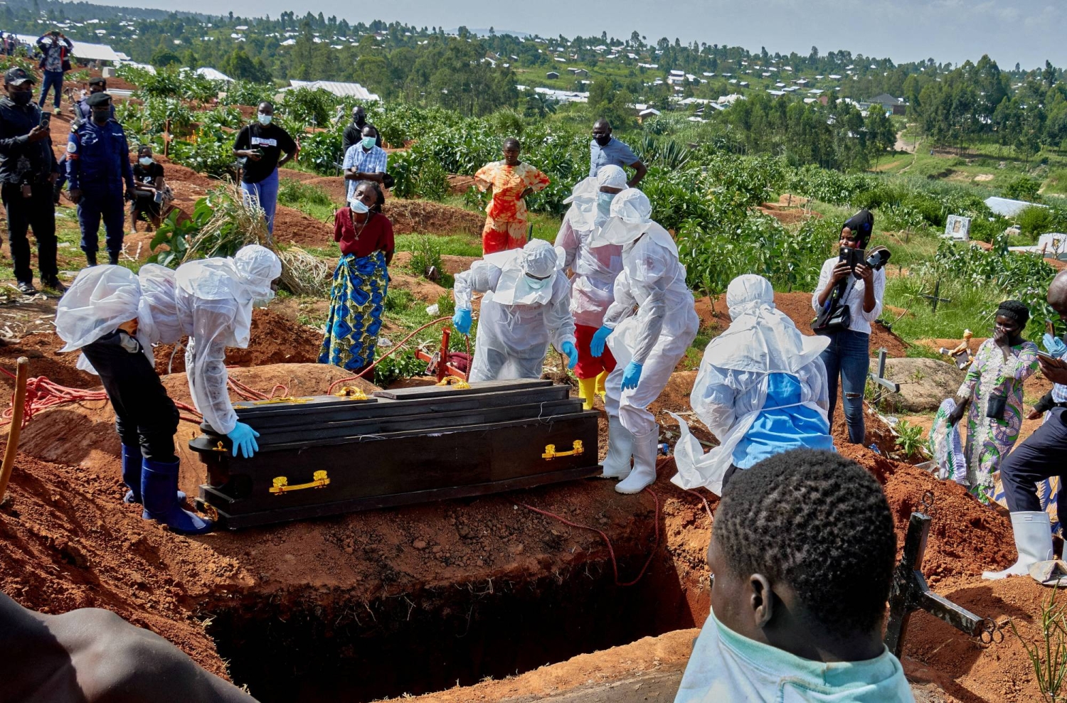 Ebola en RDC : le bilan atteint 550 cas confirmés et 101 déc