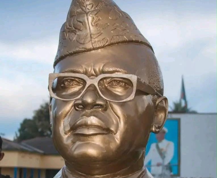Gbadolite : le monument dédié à Mobutu présenté comme un out